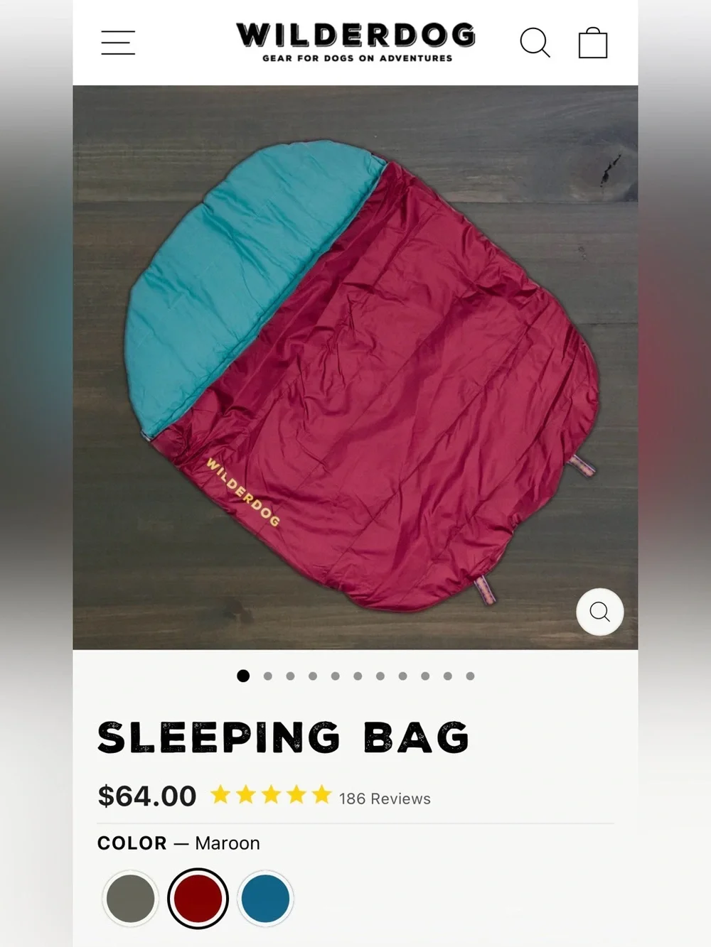 Wilderdog Doggy Sleeping Bag